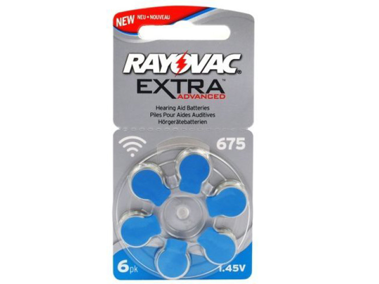 Rayovac hörselbatteri 675