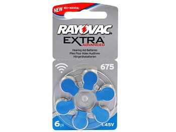 Rayovac hörselbatteri 675