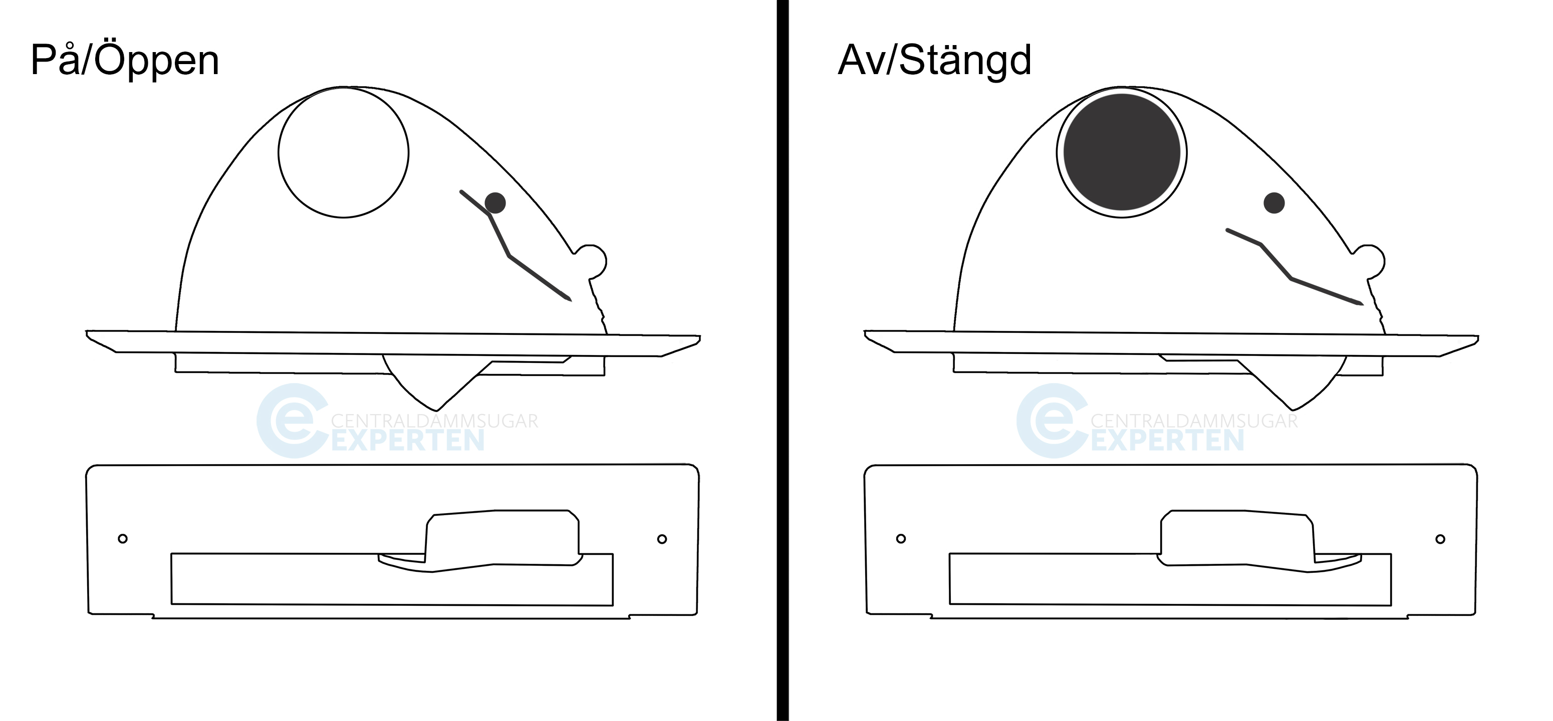 VacPan, Sockeluttag, plast flera färger - 3
