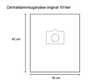 Puzer centraldammsugarpåsar
