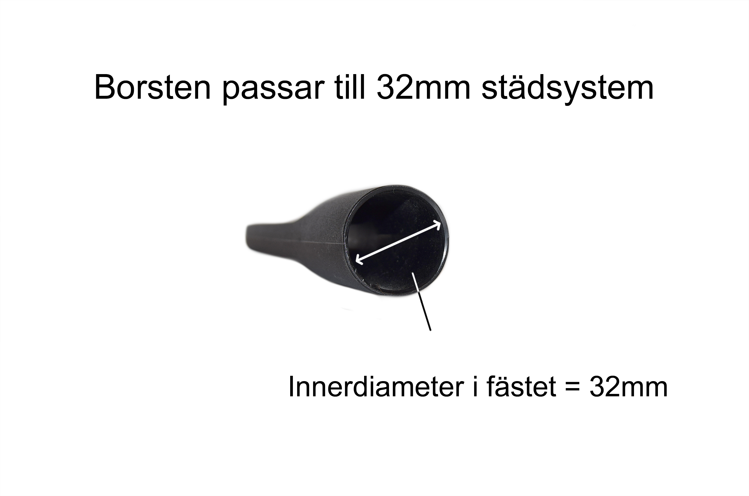 Spetsmunstycke, långt 35cm - 2