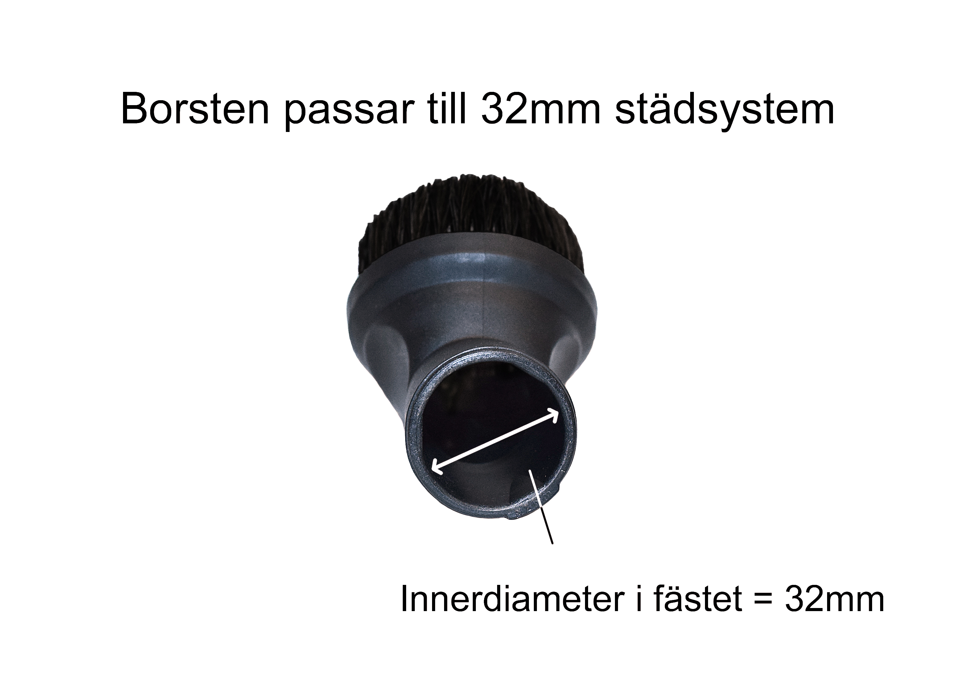 Stort möbelmunstycke runt - 2