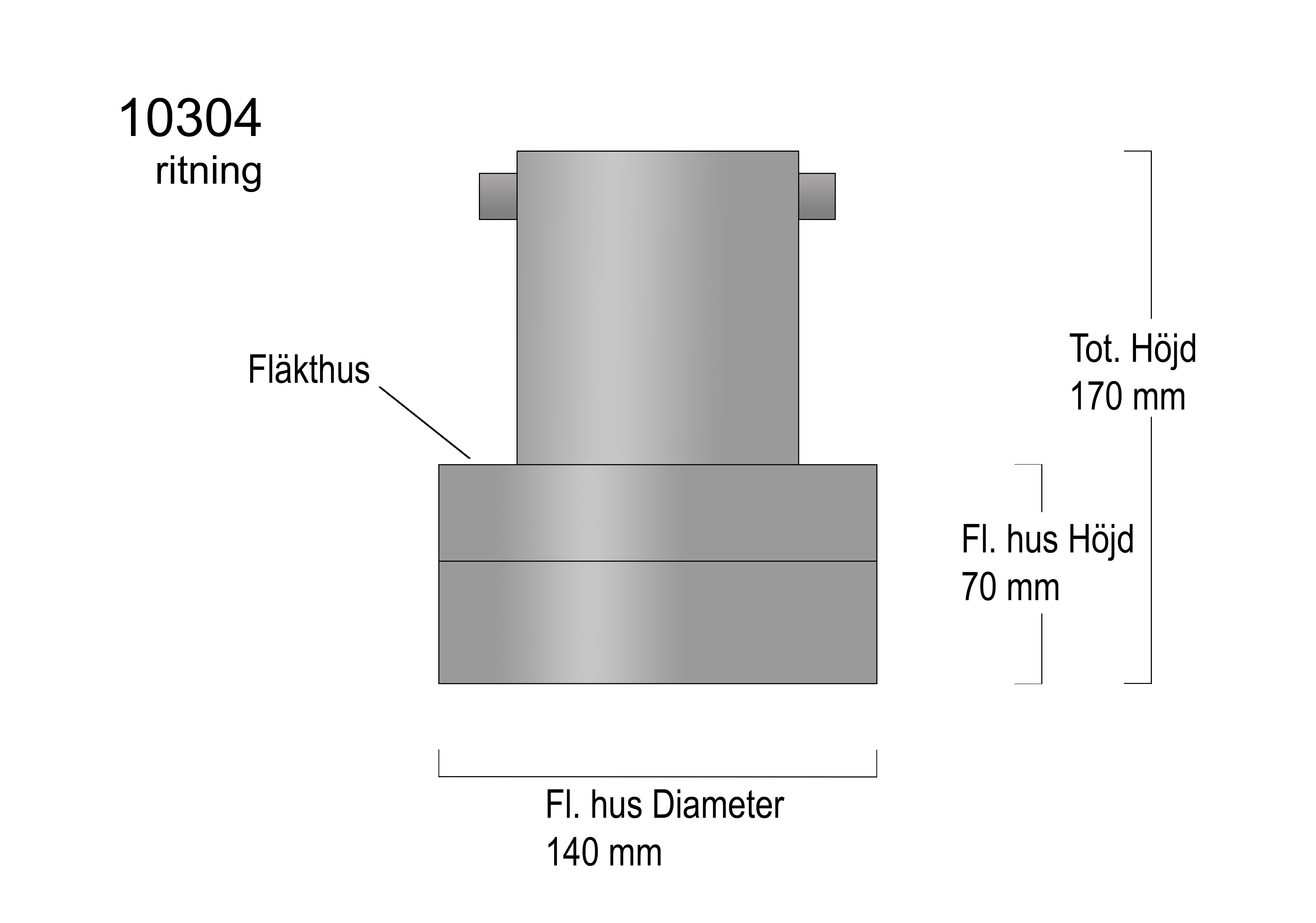 Motor till Cyclovac - 2