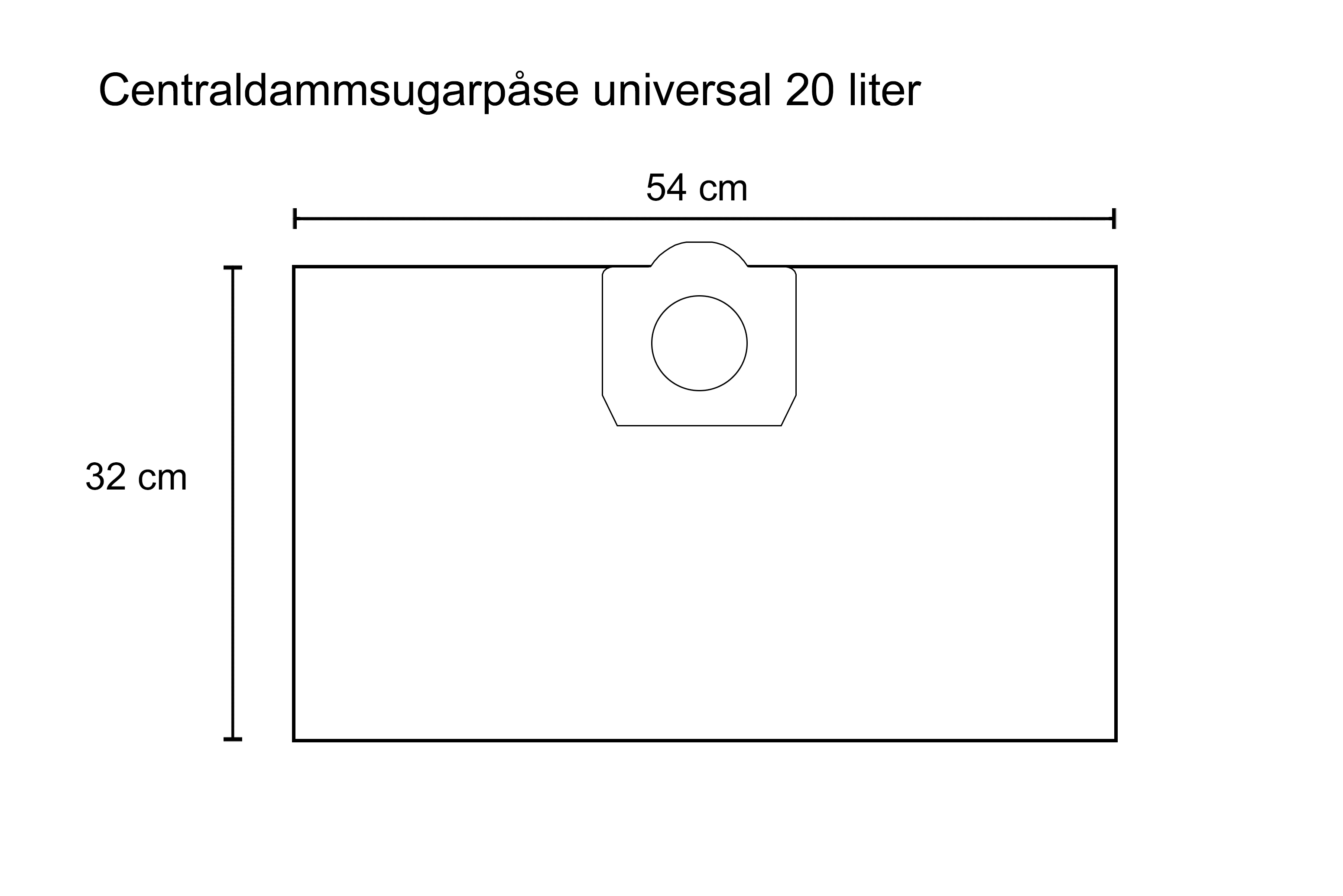 Airvac centraldammsugarpåsar - 2