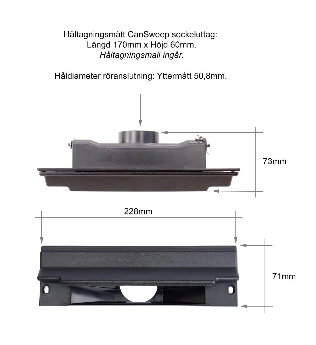 CanSweep, Sockeluttag, plast flera färger - 5