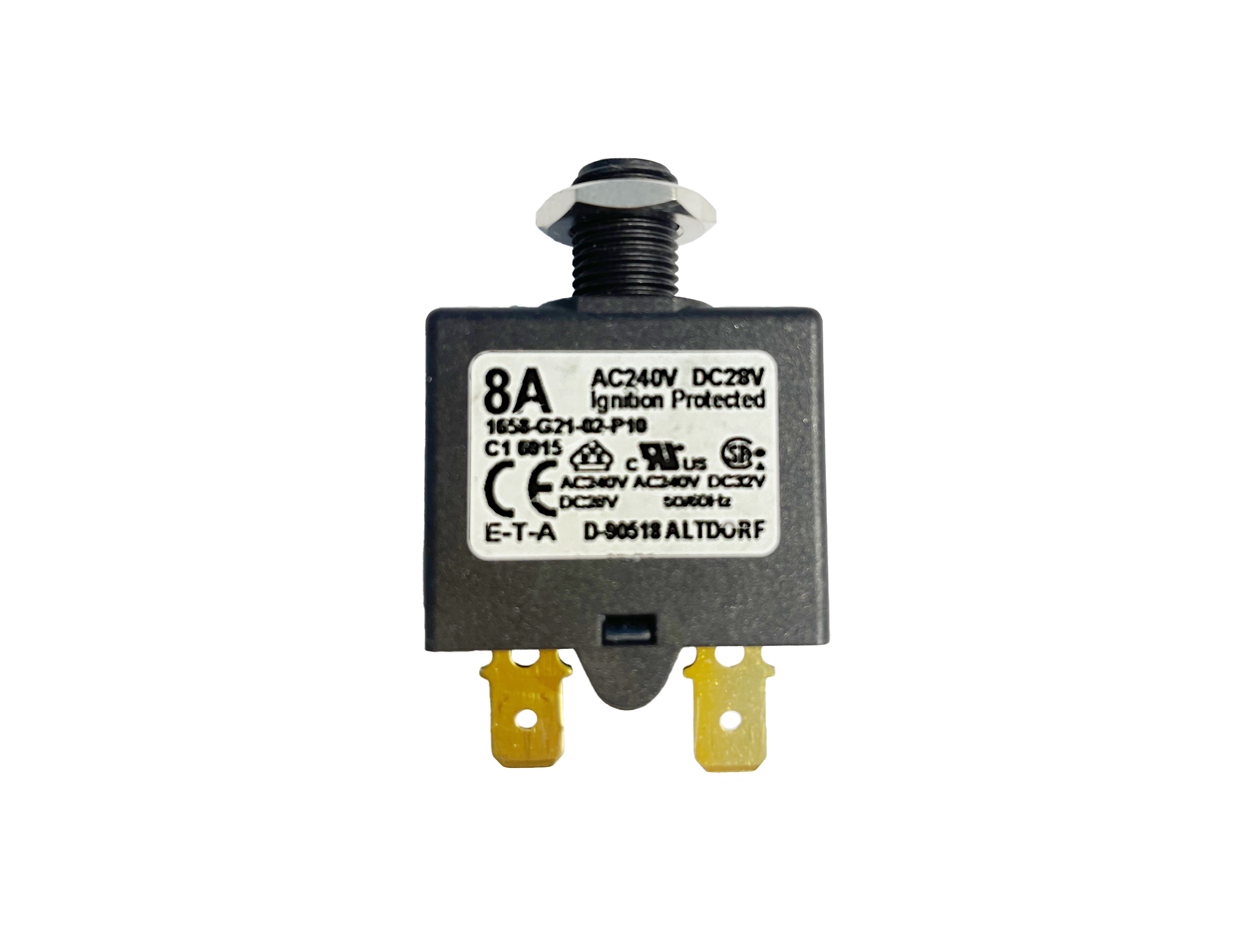 Överströmningsskydd 8 ampere