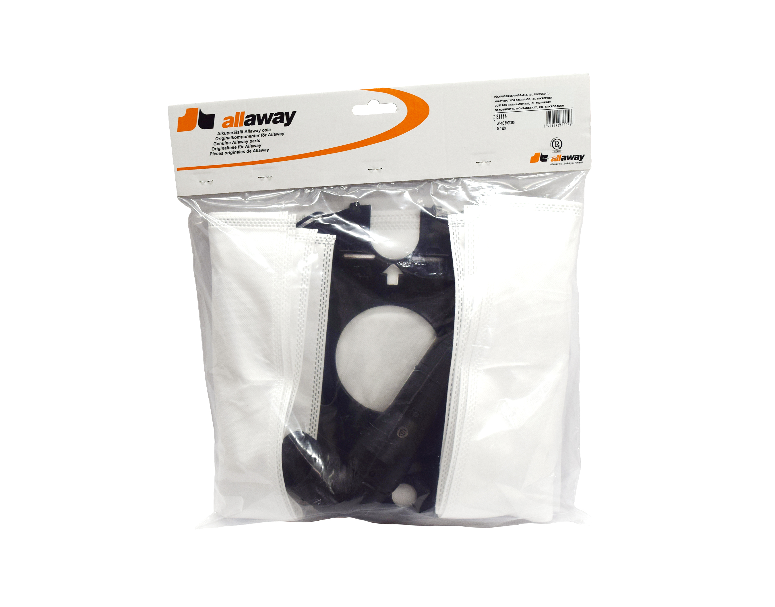 Allaway adapterkit för centraldammsugarpåse - 2
