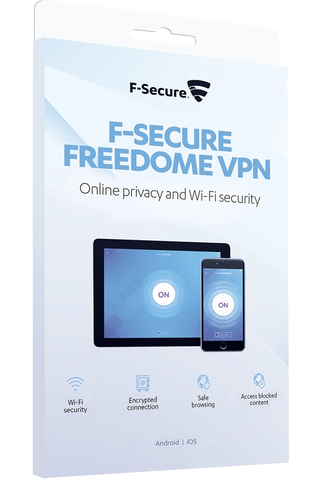 F-Secure Freedome (1 år - 3 enheter) 