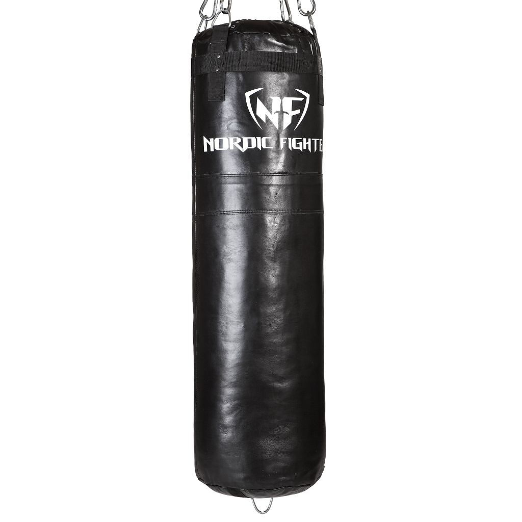 NF Boxing bag, Fylld 120cm / 40kg I Äkta Läder