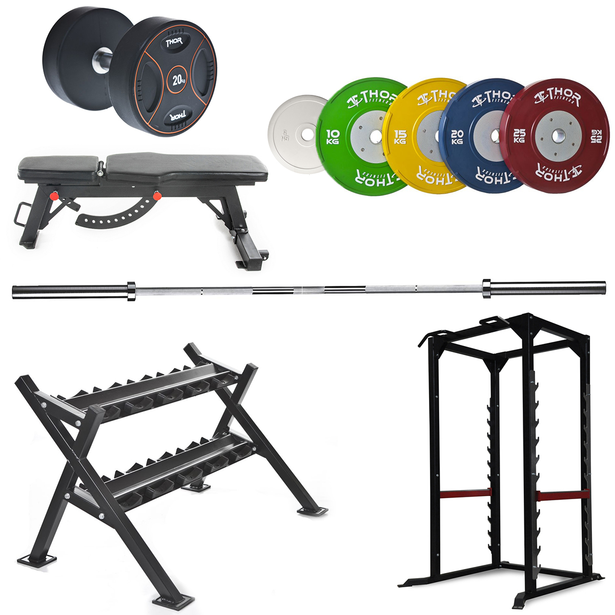 KOMPLETT HEMMAGYM PAKET, AVANCERAD