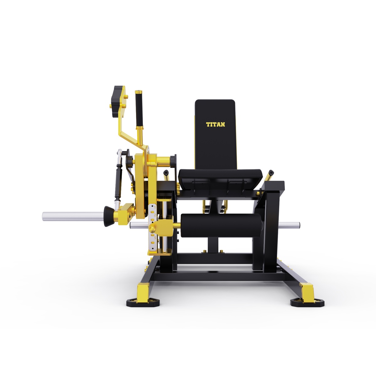 DHZ Plate Loaded Titan Mechanix Single Leg Extension