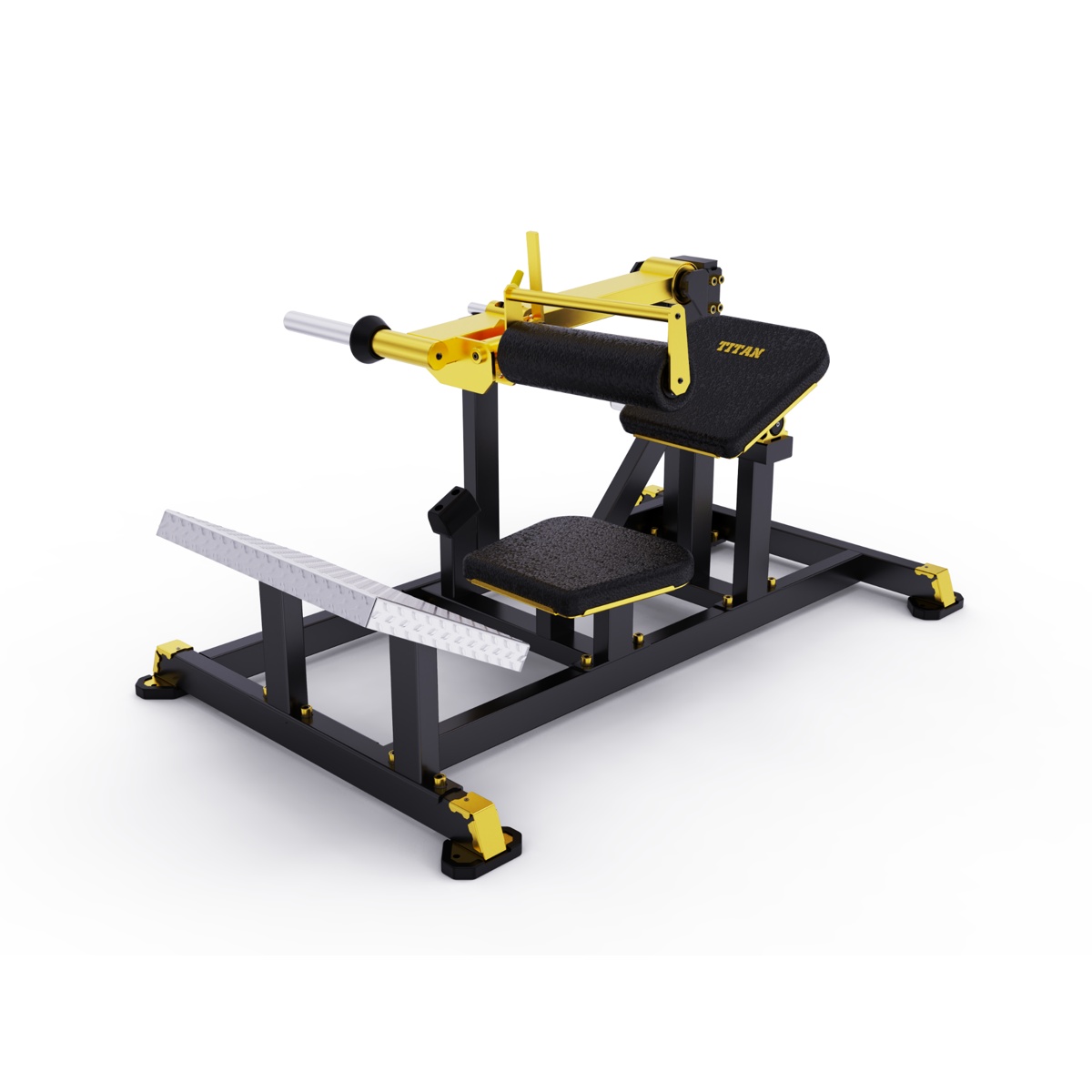 DHZ Plate Loaded Titan Mechanix Hip Trust