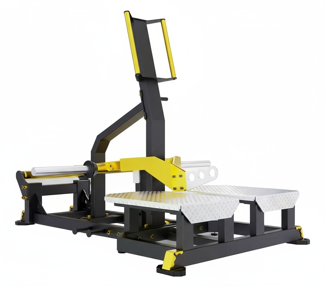 DHZ Plate Loaded Titan Mechanix Belt Squat