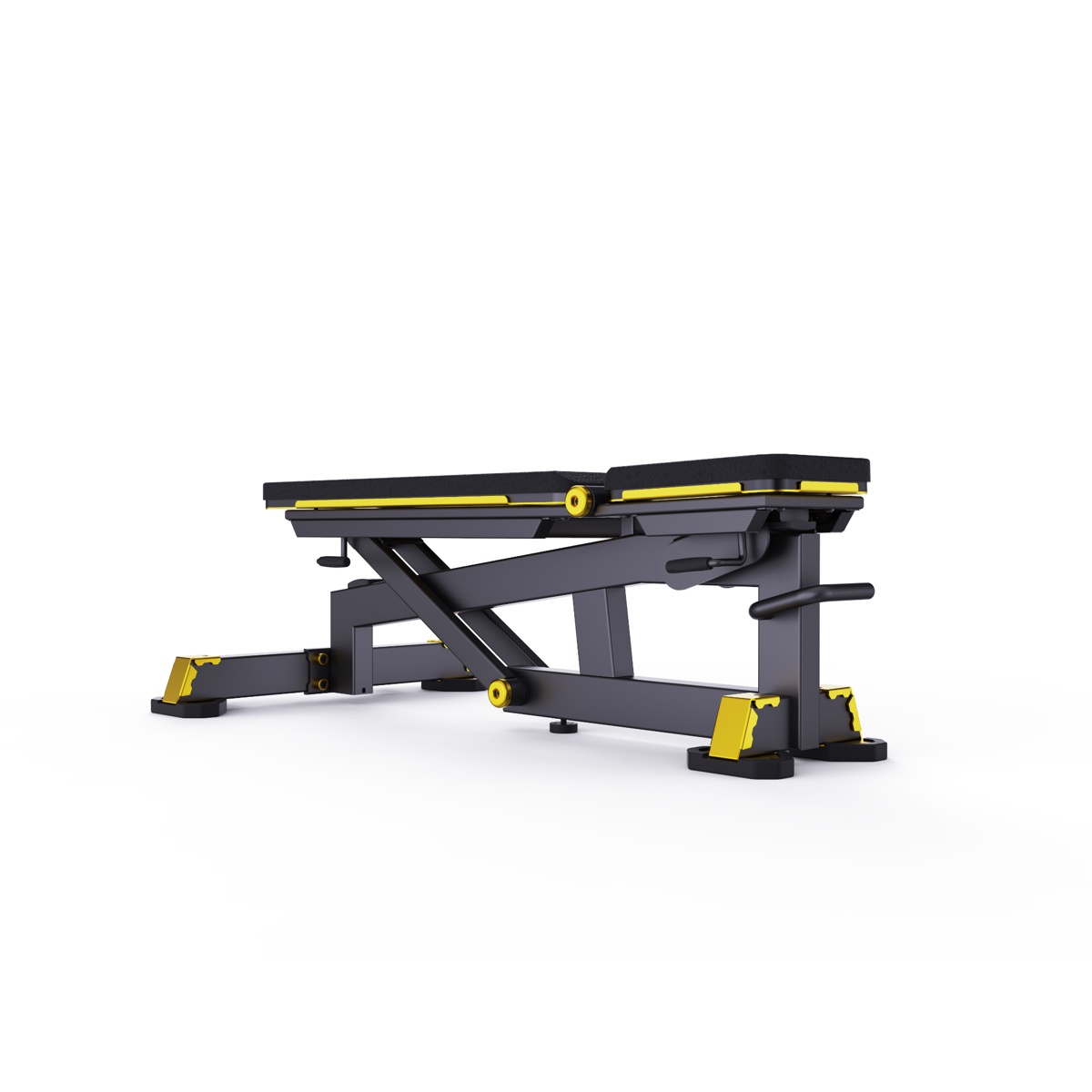 DHZ Plate Loaded Titan Mechanix Super Bench