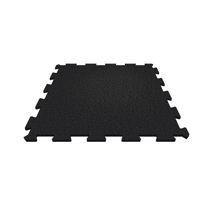 Gummigolv Standard, Svart pussel 10 – 30mm