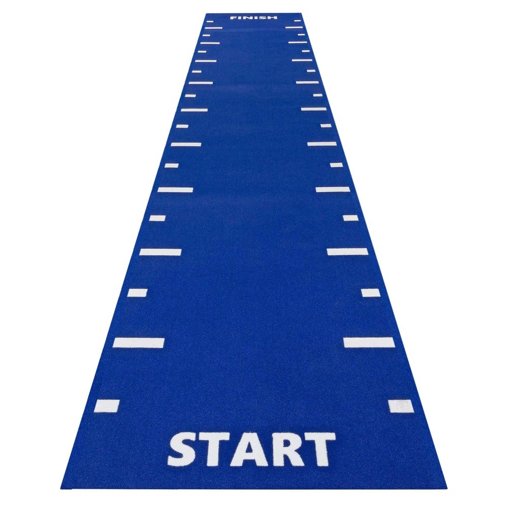 Konstgräs Sprinttrack med markeringar, 2 x 15m