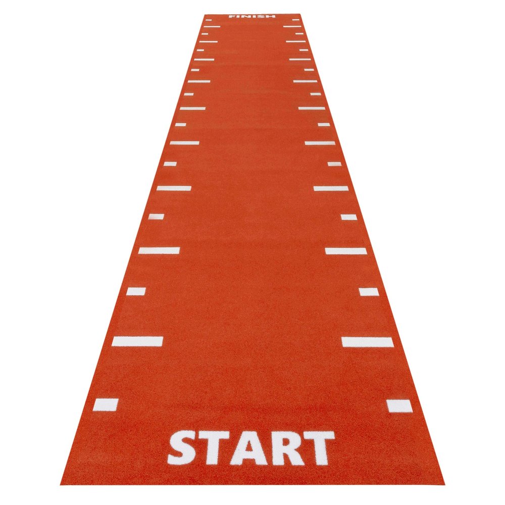 Konstgräs Sprinttrack med markeringar, 2 x 15m