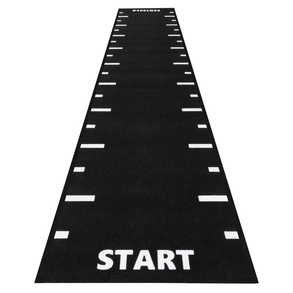 Konstgräs Sprinttrack med markeringar, 2 x 15m