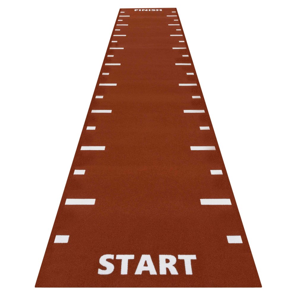 Konstgräs Sprinttrack med markeringar, 4 x 15m