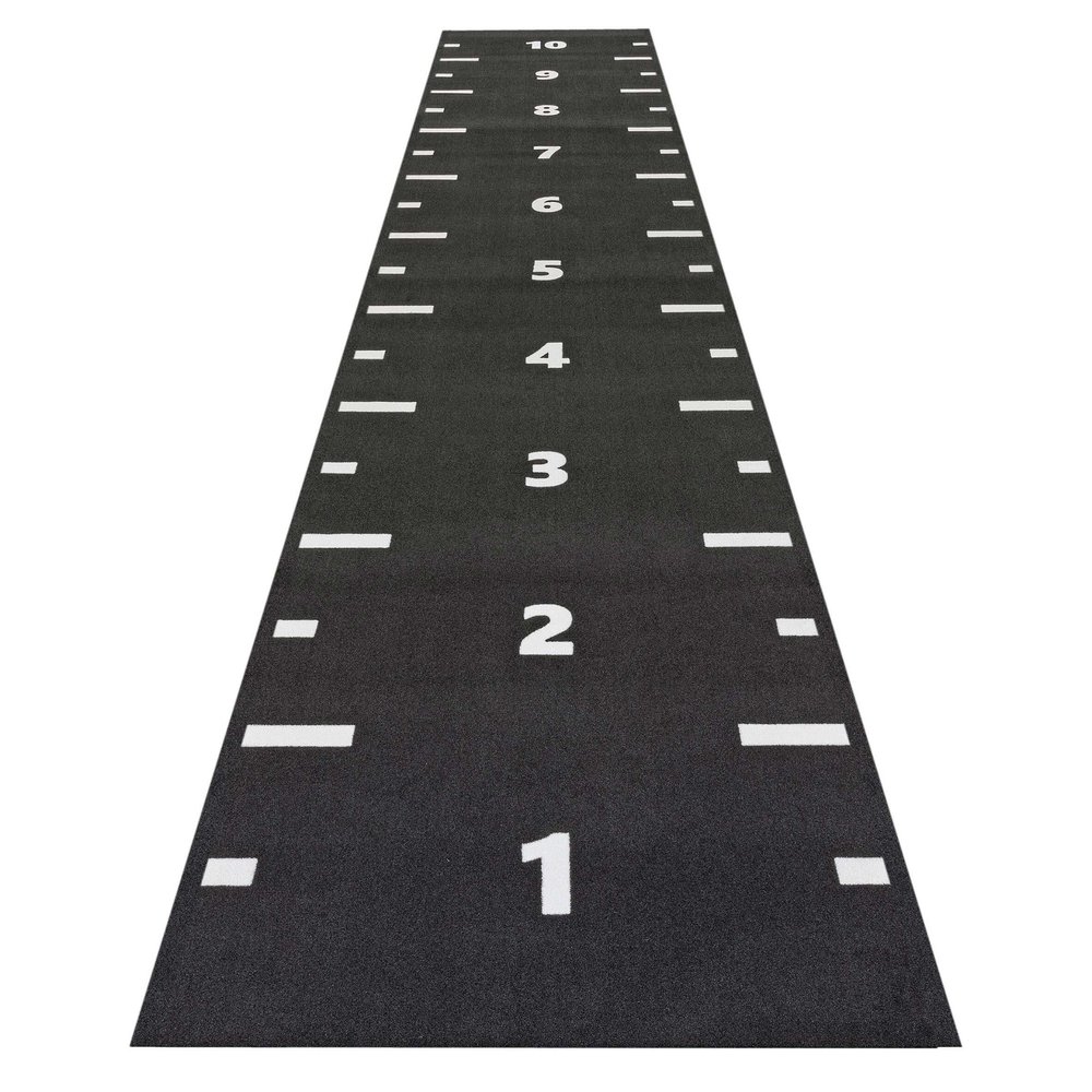 Konstgräs Sprinttrack med markeringar och nummer, 4 x 10m
