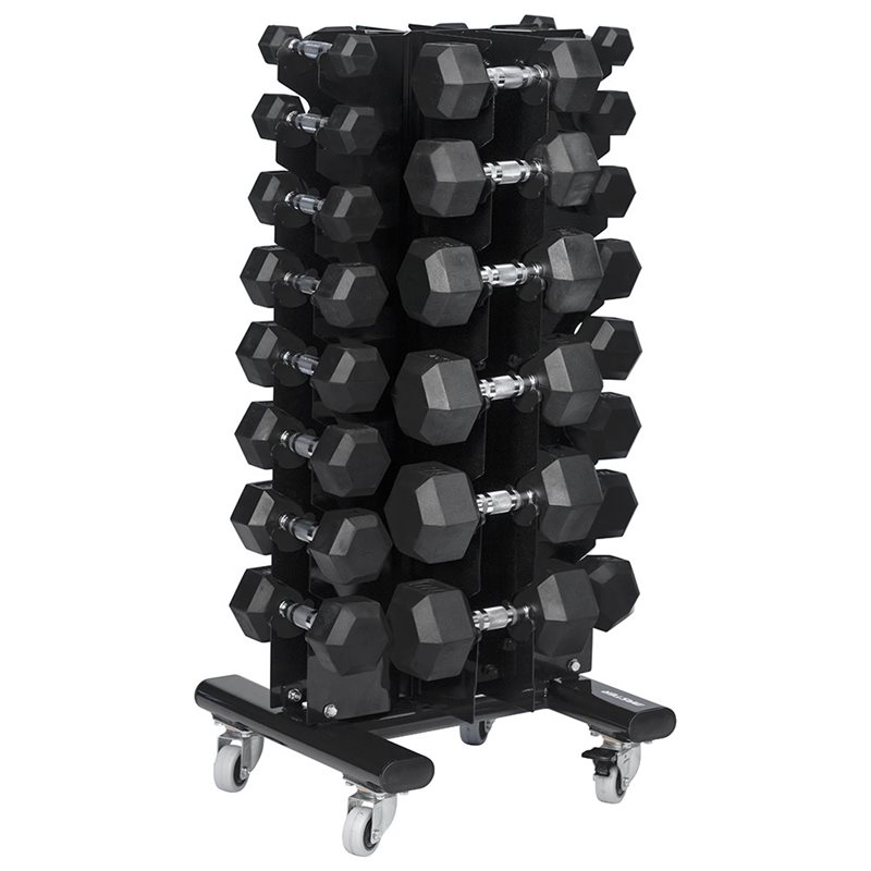 Master Hantelställ för 14 par hexhantlar 1-20 kg