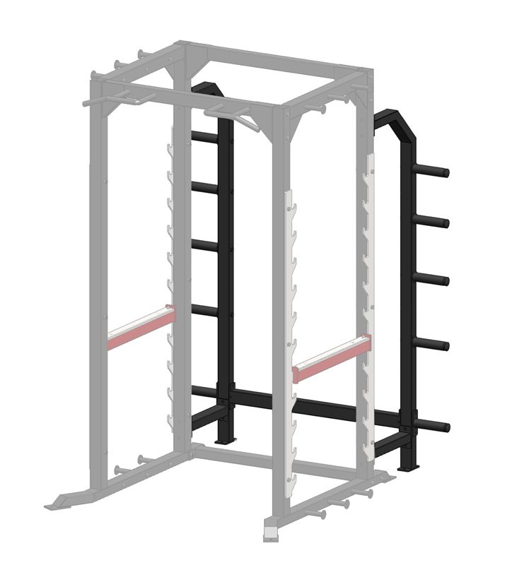 Master POWER RACK GOLD VIKTHÅLLARE