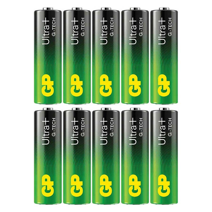 GP Ultra Plus Alkaline AA-batteri 10-pack - 2