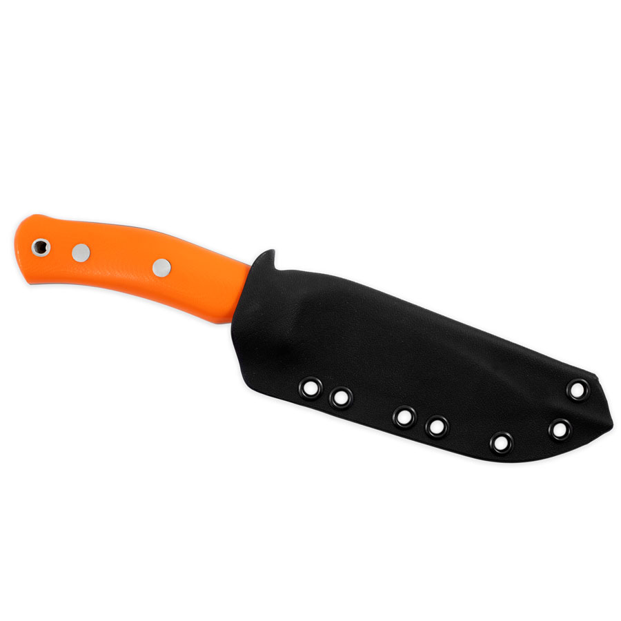 Casström No.10 Swedish Forest Knife, Orange G10, Rostfritt, Kydex - 2