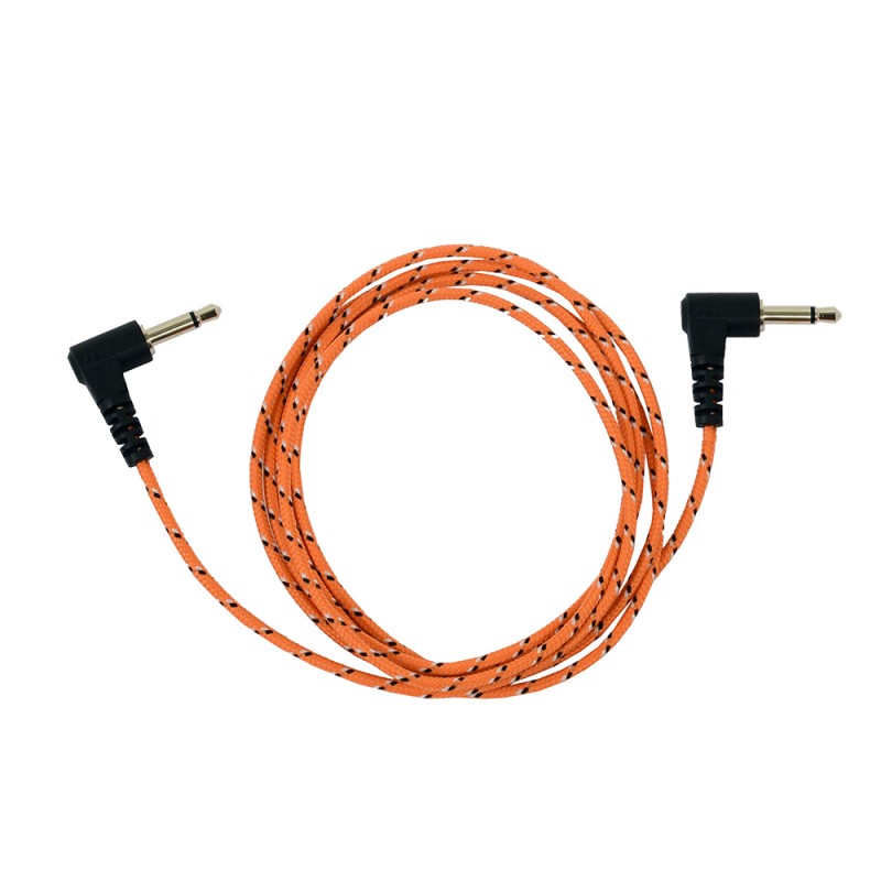 ProEquip Orange tygkabel för Peltor, 3,5mm-3,5mm
