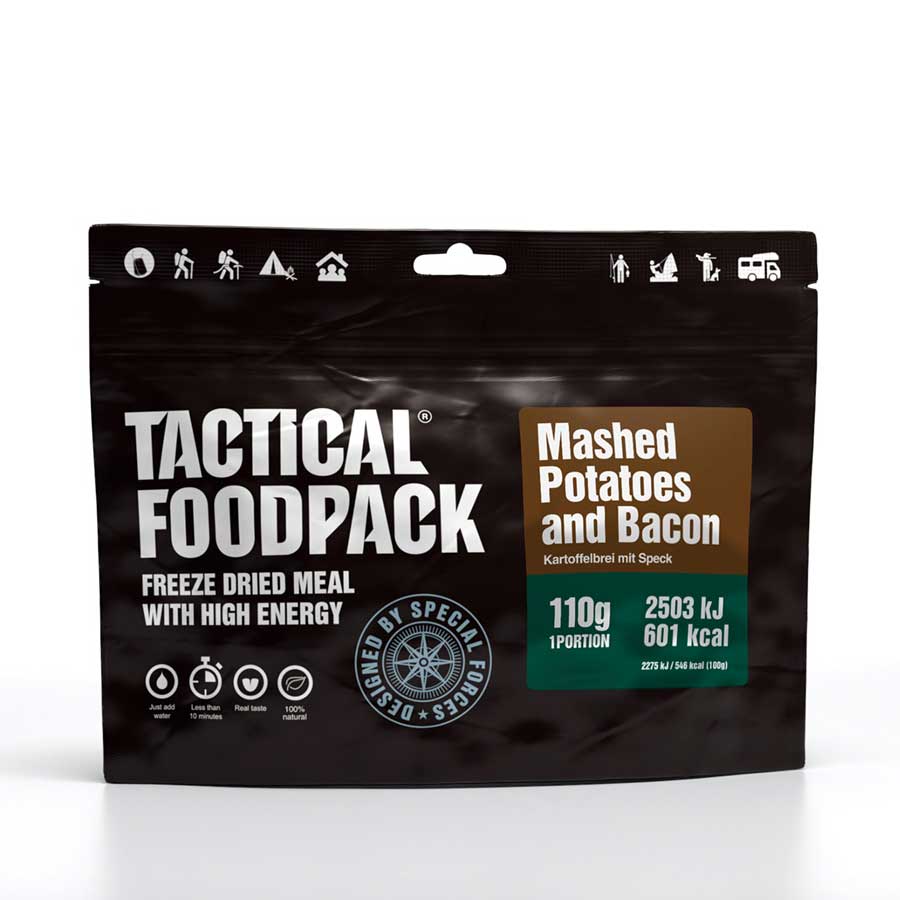 Tactical Foodpack Mashed Potatoes and Bacon