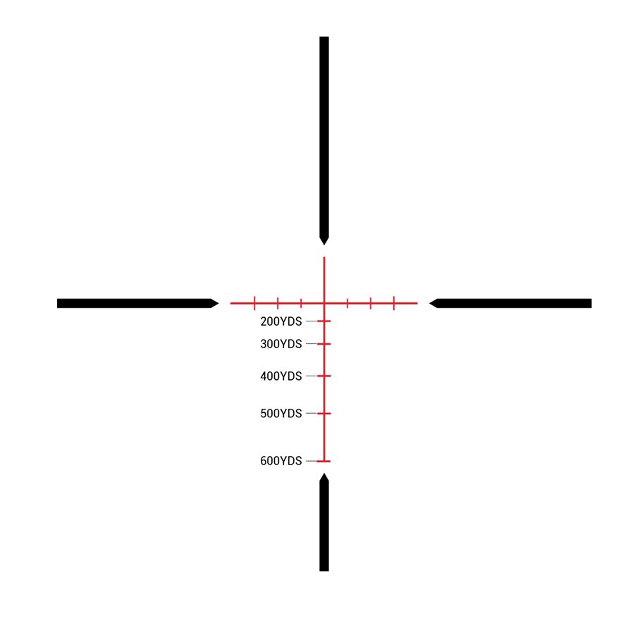 Athlon Argos HMR 2-12x42 belyst BDC600A - 2