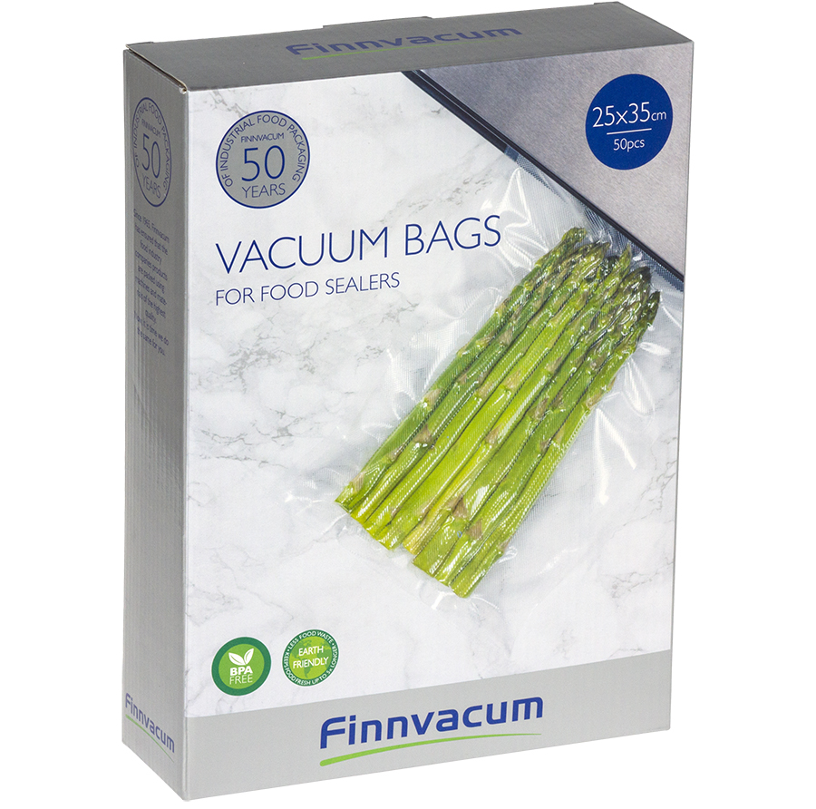 Vacuumpåsar räfflade 25x35 cm 50-pack