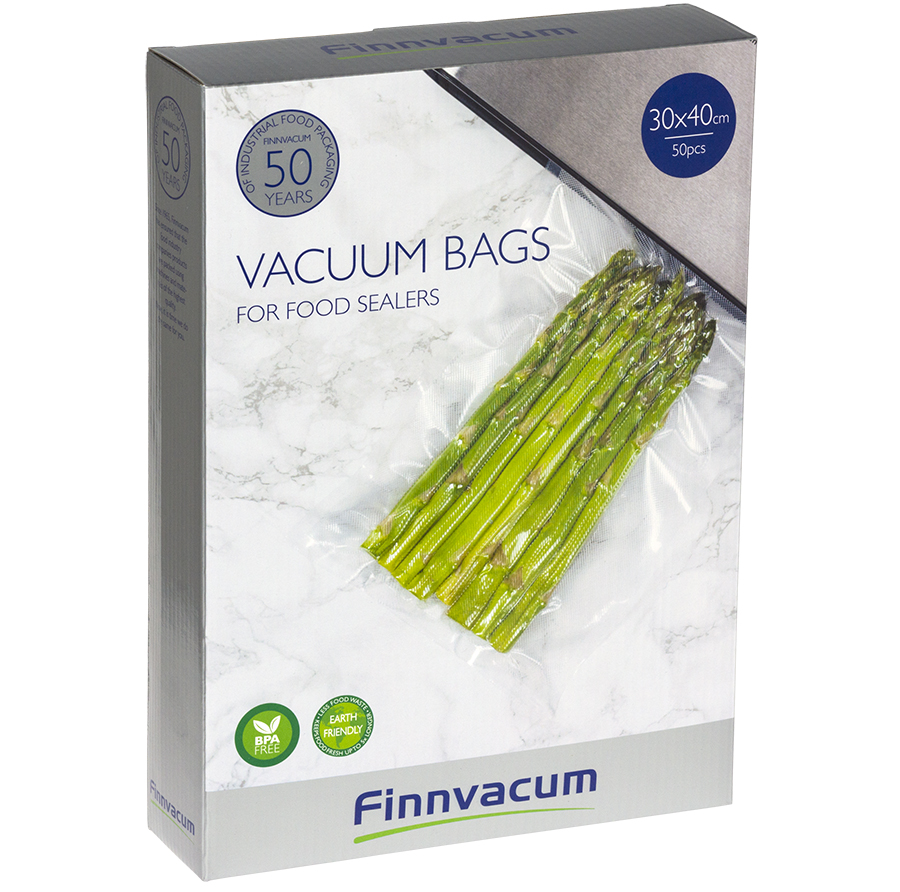Vacuumpåsar räfflade 30x40 cm 50-pack