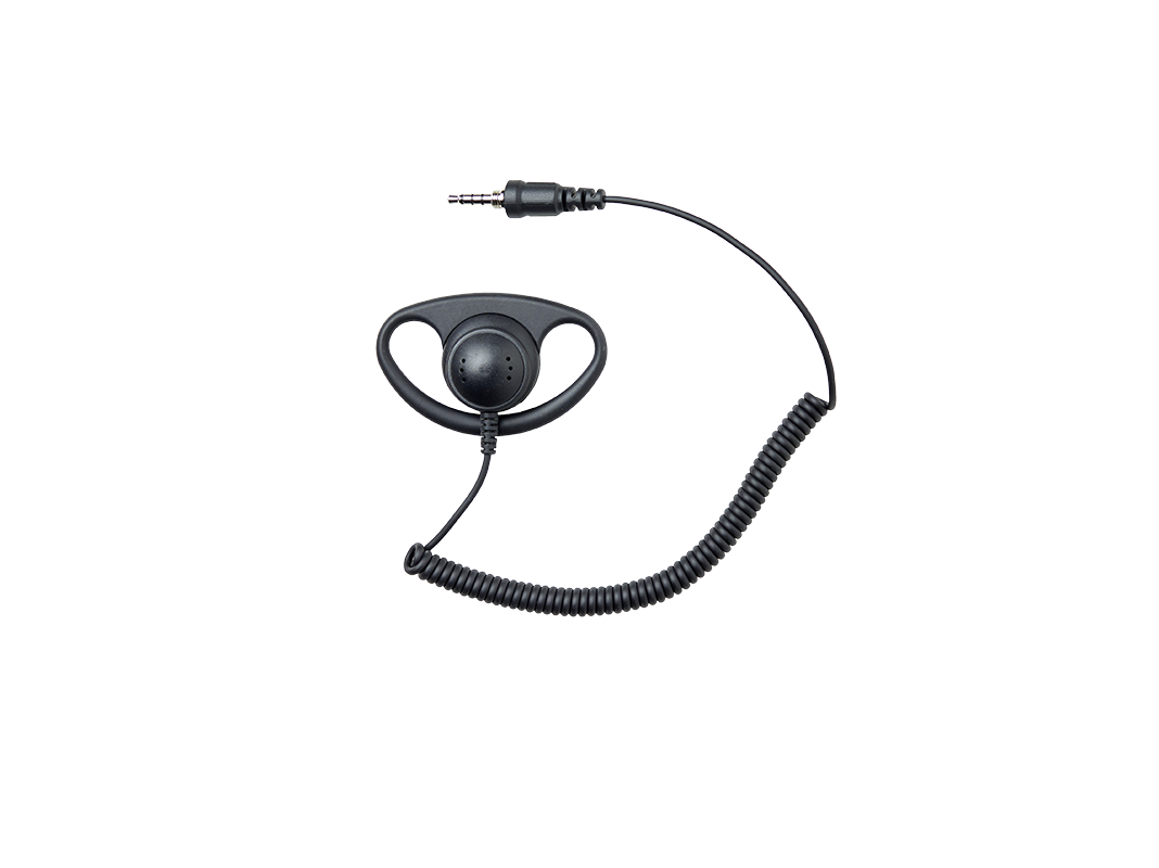 Öronmussla Yttre Lång kabel 3,5mm 4-polig gängad med lång kabel