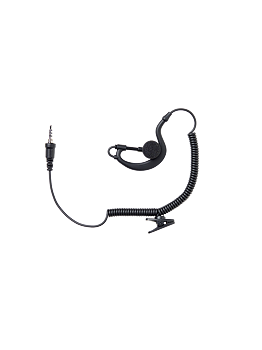 Öronmussla Inre 3,5mm 4-polig gängad med lång kabel 