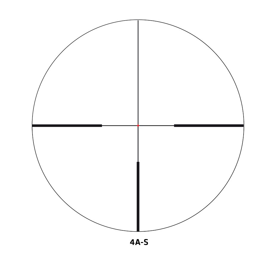 Delta Titanium HD 1-6x24 IR 4A S Belyst - 4
