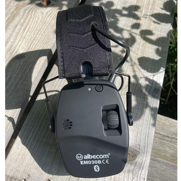 Albecom EM030-B Hörselskydd, Bluetooth, Svart - 2