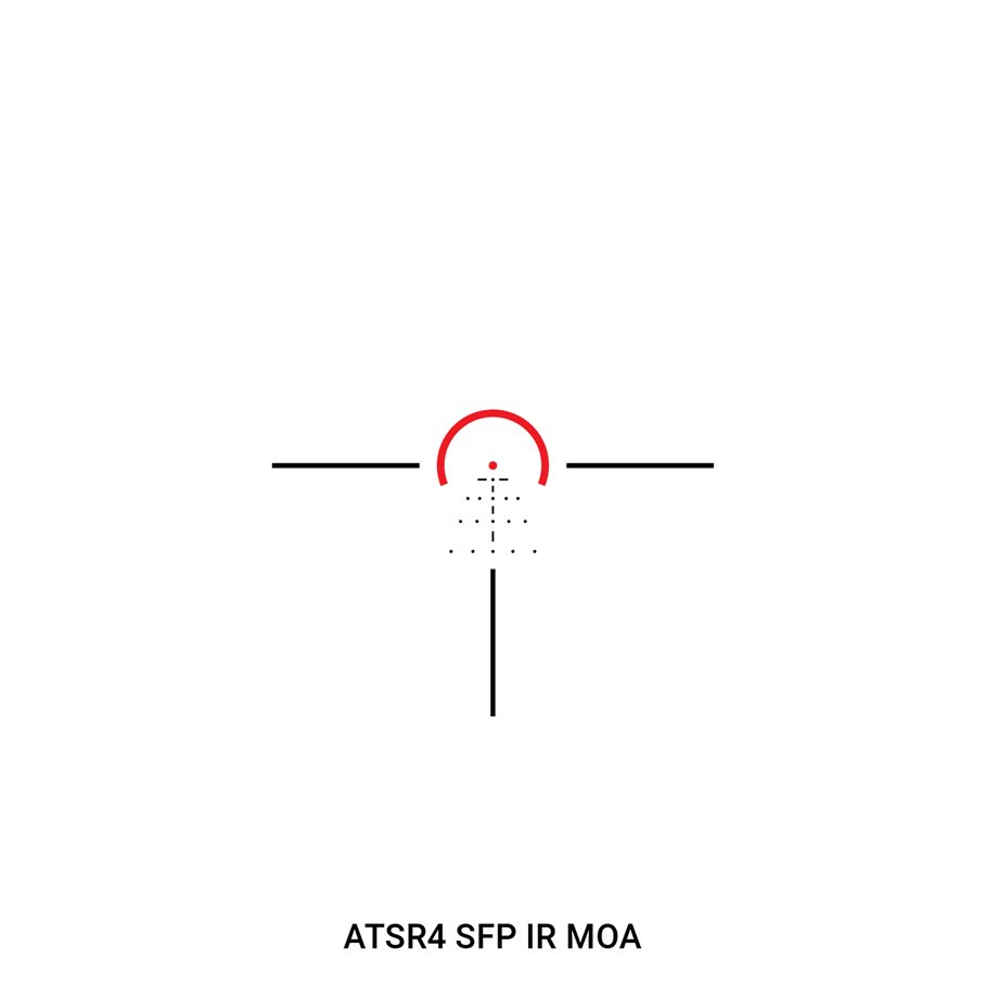 Athlon Midas BTR HD Tactical 1-6x24 Gen2 SFP ATSR4 belyst - 2