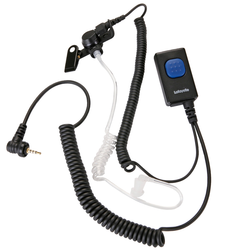 Miniheadset Security Lafayette 2,5mm 4-polig