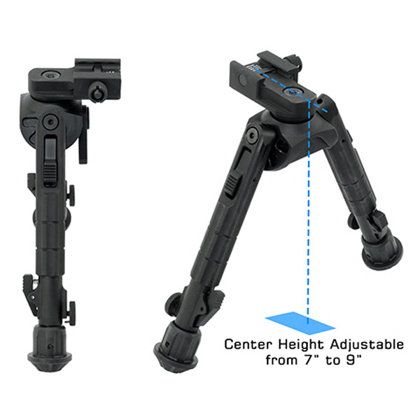 UTG Recon 360 TL Bipod 170-229mm Picatinny - 2