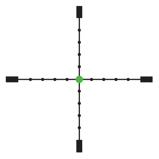 Kikarsikte Trijicon AccuPoint 2,5-10 x 56 - 9