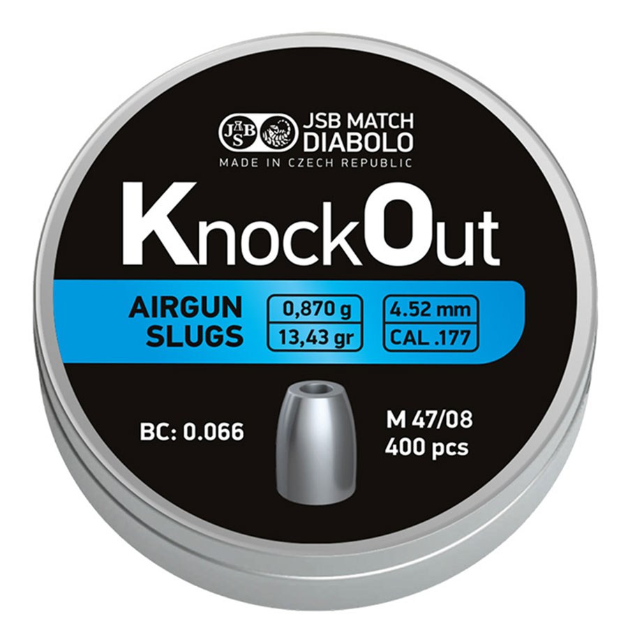  JSB KO Slugs 4,52mm 0,870g 400st