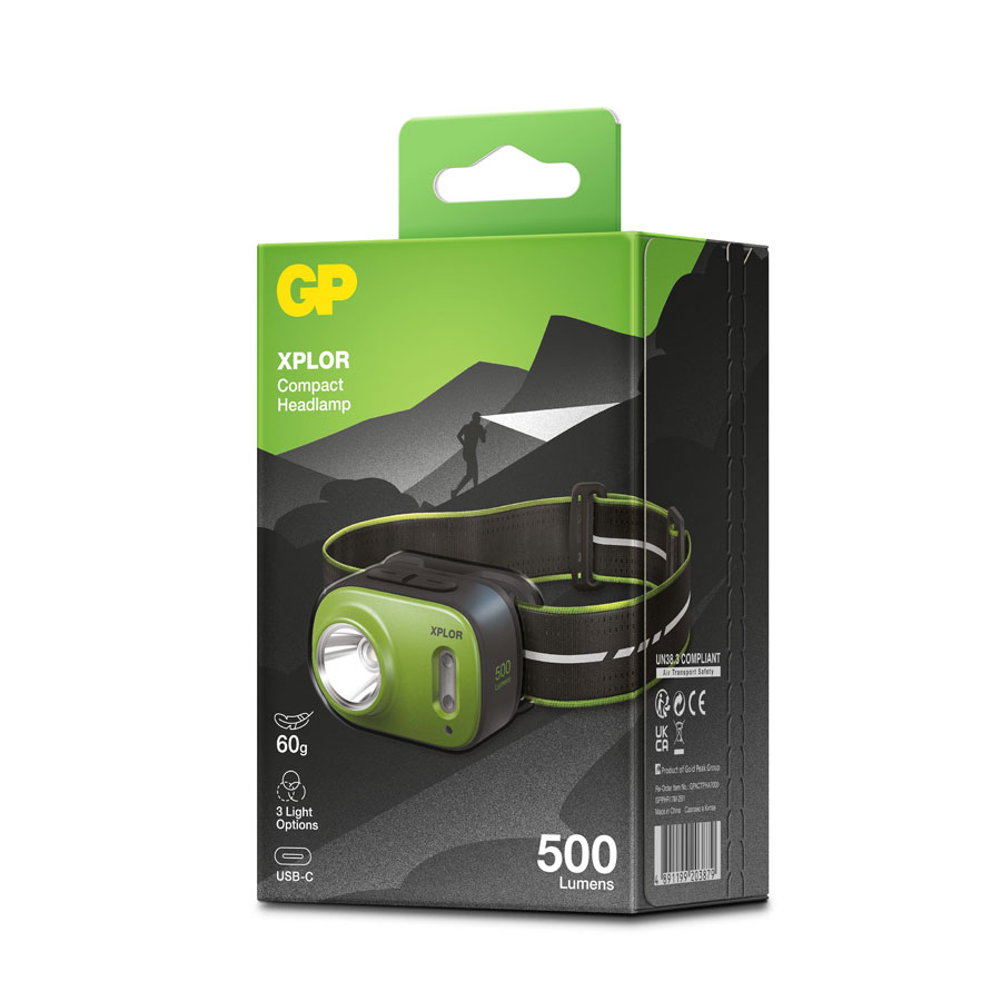 GP Xplor pannlampa, PHR 17, 500lm - 3