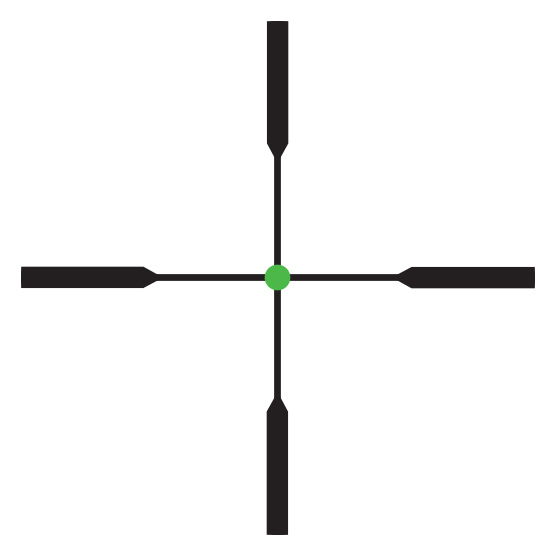 Kikarsikte Trijicon AccuPoint 1-4x24 - 10
