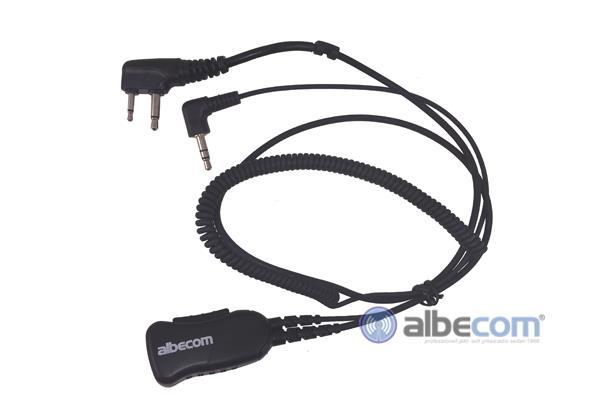Kabel Sordin 3,5mm.PTT-SV-Vinklad kontakt