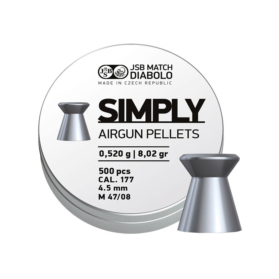 JSB Simply 4,50mm 0,520g 500st
