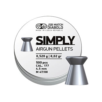 JSB Simply 4,50mm 0,520g 500st