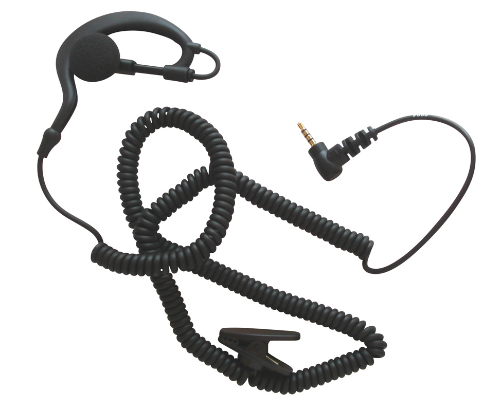 Öronmussla Inre Lång kabel Lafayette 2,5mm 4-polig