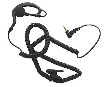 Öronmussla Inre Lång kabel Lafayette 2,5mm 4-polig