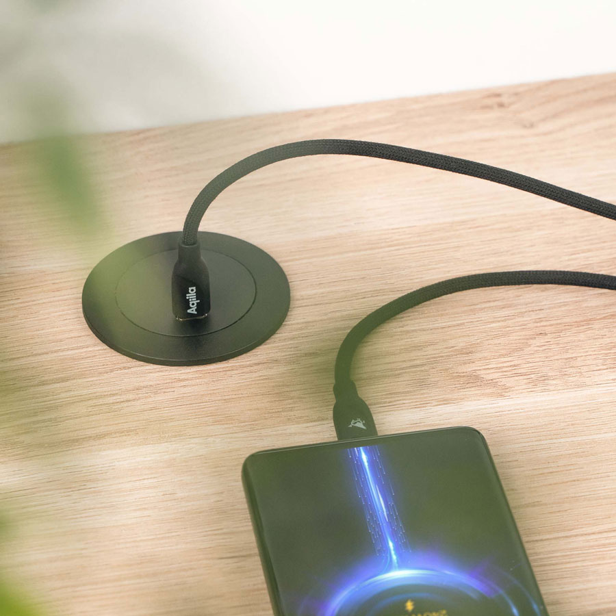 Aqiila Cablebird CB12 USB C-C 240W 2M Braid B - 3